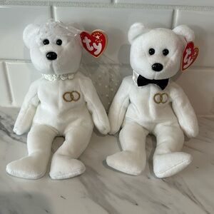 Mr. & Mrs. Ty Beanie Babies